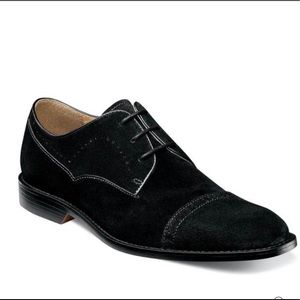 STACY ADAMS MENS WINSLOW CAP-TOE OXFORDS